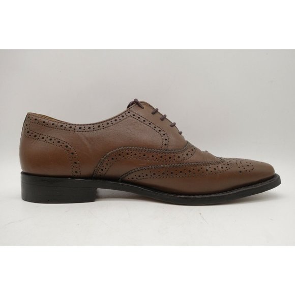 Westbury Brown Leather Wingtip Lace Up Dress Oxfords Shoes Men\'s 42 / 8 main image 8